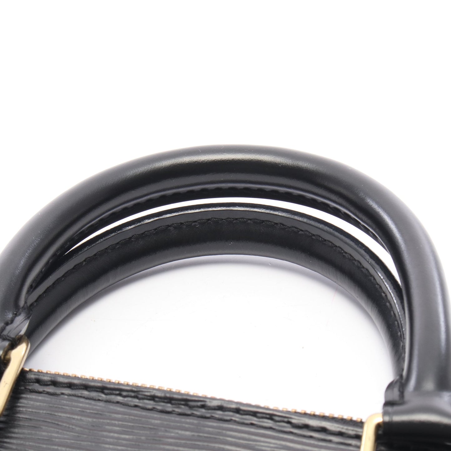 アルマ エピ ノワール ハンドバッグ レザー ブラック ルイヴィトン バッグ LOUIS VUITTON