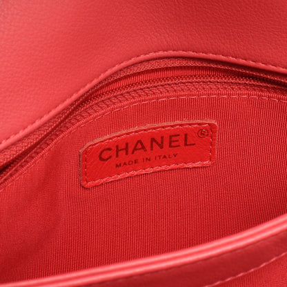 シェブロン Vステッチ 2WAY ハンドバッグ レザー ピンク ゴールド金具 シャネル バッグ CHANEL