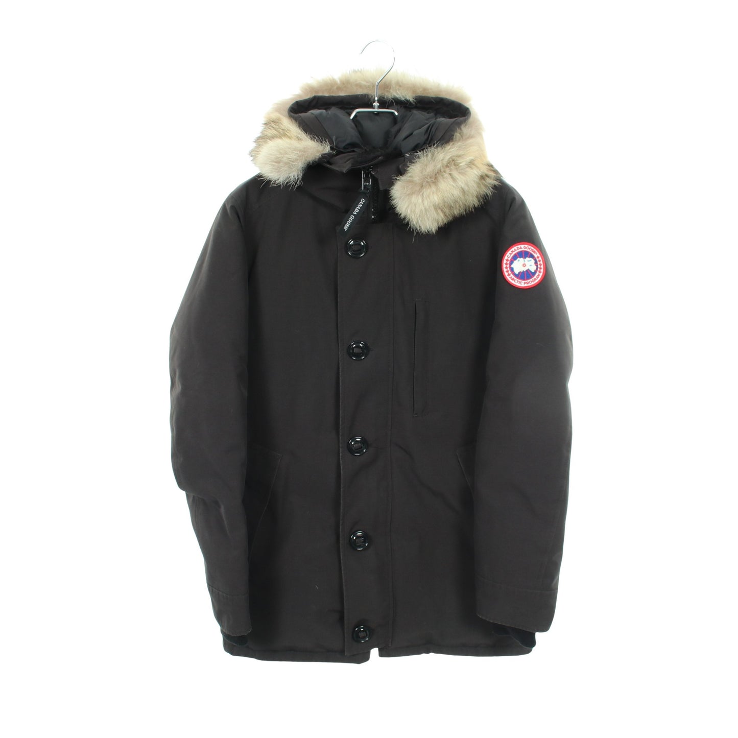 JASPER PARKA ジャスパーパーカ フード付き ダウンジャケット ブラック カナダグース アウター CANADA GOOSE
