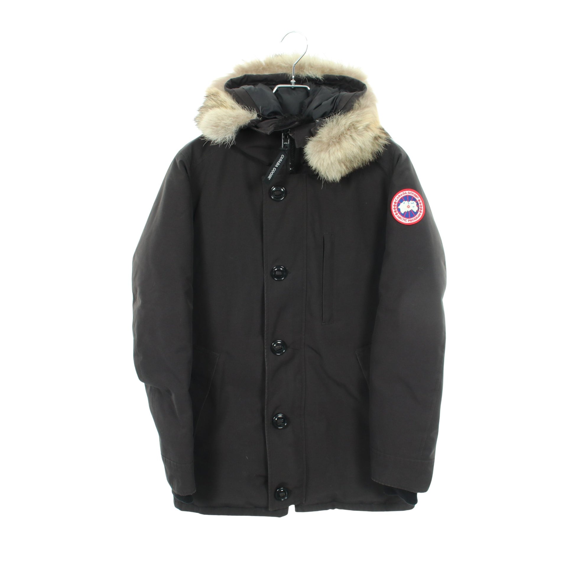 JASPER PARKA ジャスパーパーカ フード付き ダウンジャケット ブラック カナダグース アウター CANADA GOOSE