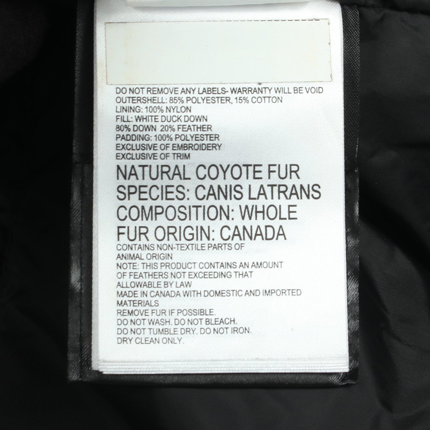 JASPER PARKA ジャスパーパーカ フード付き ダウンジャケット ブラック カナダグース アウター CANADA GOOSE