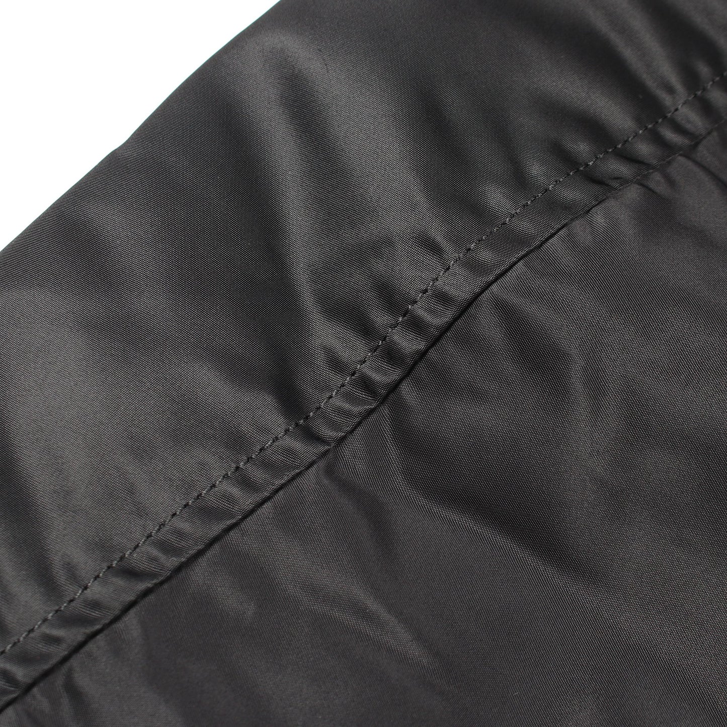 FAUX SHEARING TYPE MA-1 切替 中綿 ジャケット ナイロン ブラック ハイク