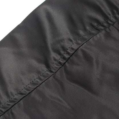 FAUX SHEARING TYPE MA-1 切替 中綿 ジャケット ナイロン ブラック ハイク