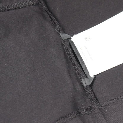 スパンコールロゴ クロップド 半袖Tシャツ コットン ブラック モンクレール トップス MONCLER