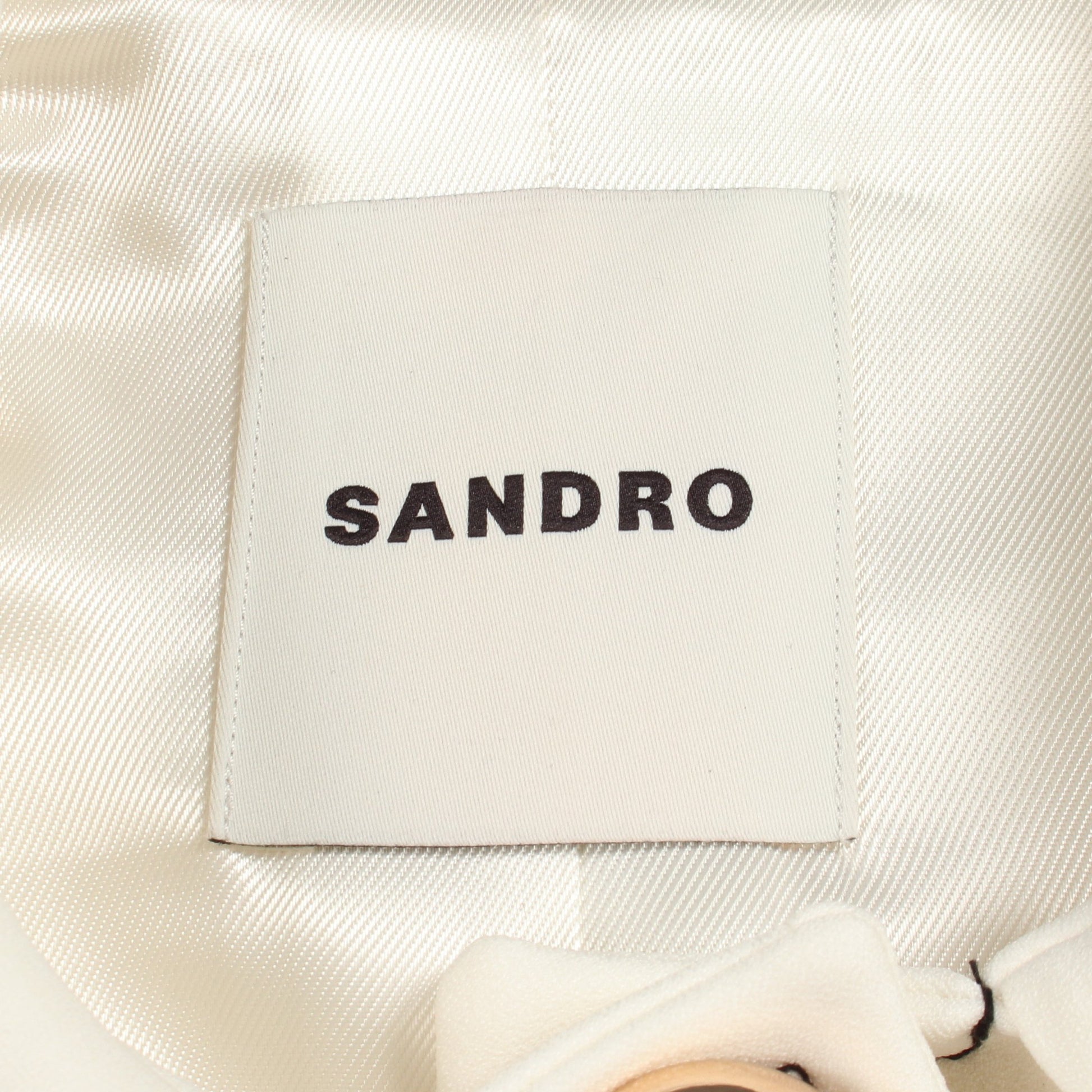 ジャケット ホワイト サンドロ アウター sandro