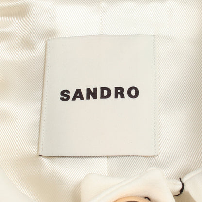 ジャケット ホワイト サンドロ アウター sandro