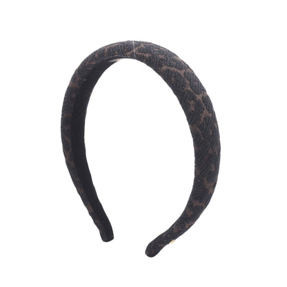 カチューシャ ファブリック ブラック ダークブラウン アレクサンドルドゥパリ アクセサリー Alexandre de Paris
