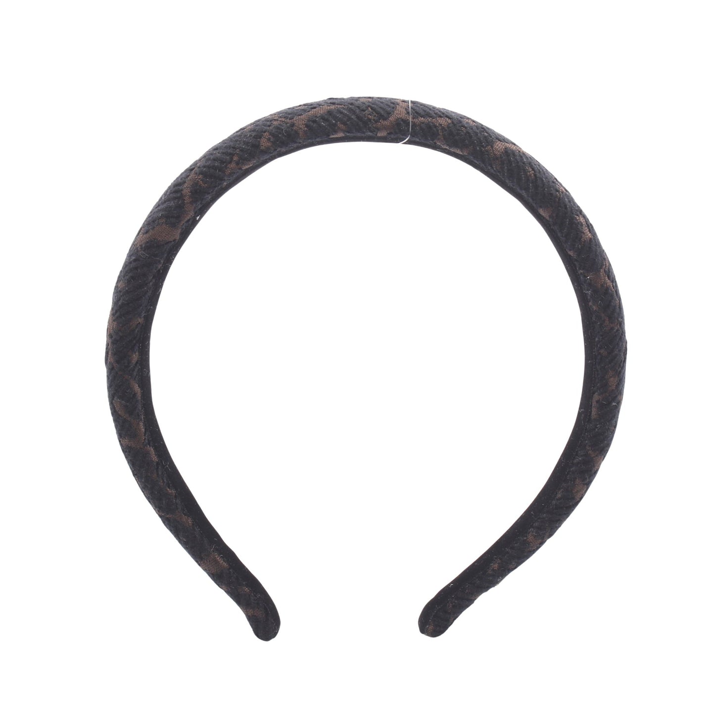 カチューシャ ファブリック ブラック ダークブラウン アレクサンドルドゥパリ アクセサリー Alexandre de Paris