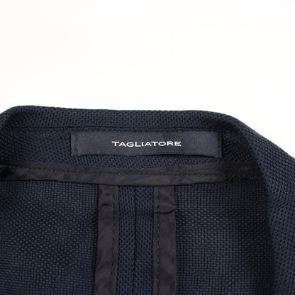 テーラードジャケット コットン ネイビー タリアトーレ