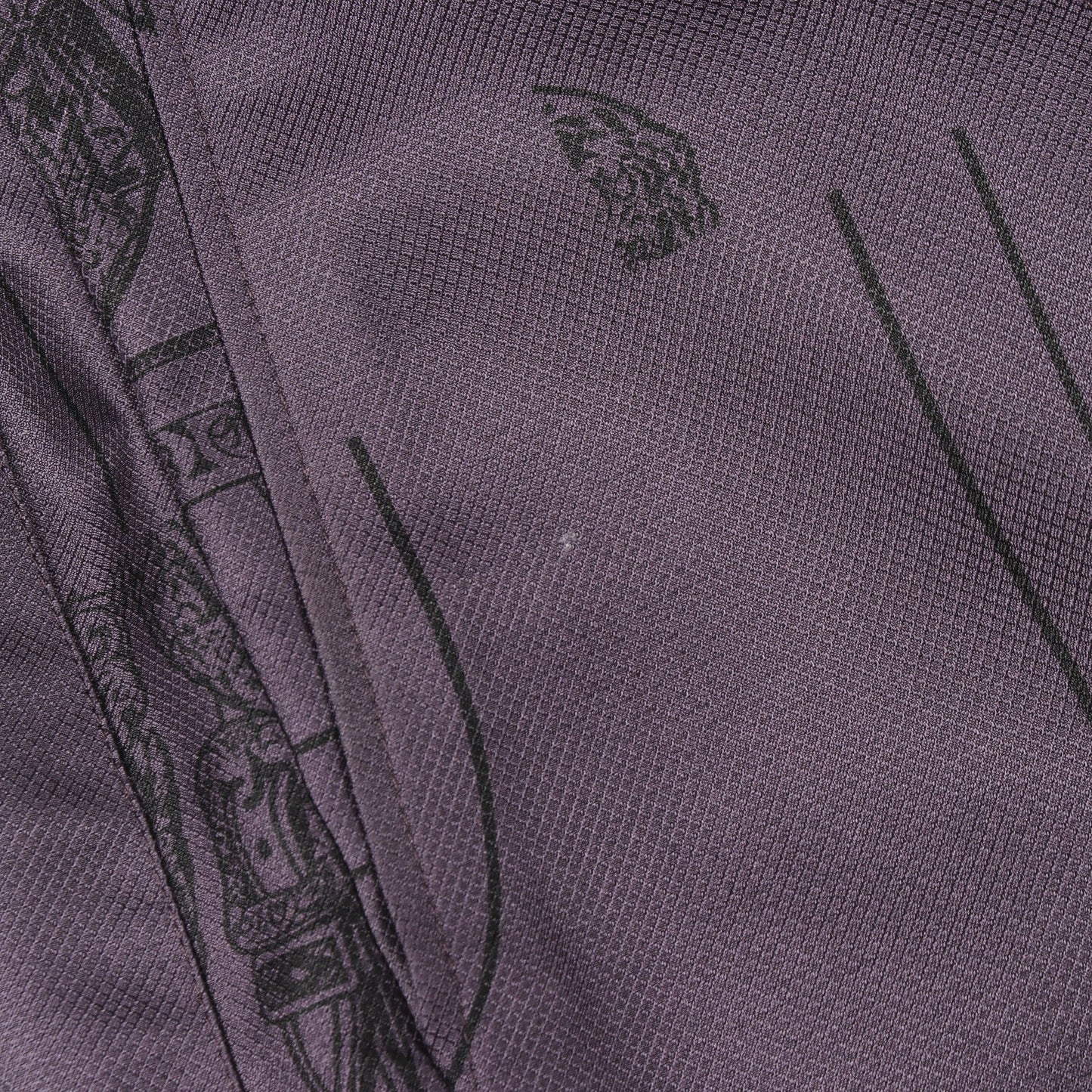EN DESORDRE FINESSE ツイルレーヌ パンツ パープル パンツ シルク パープル エルメス ボトムス HERMES