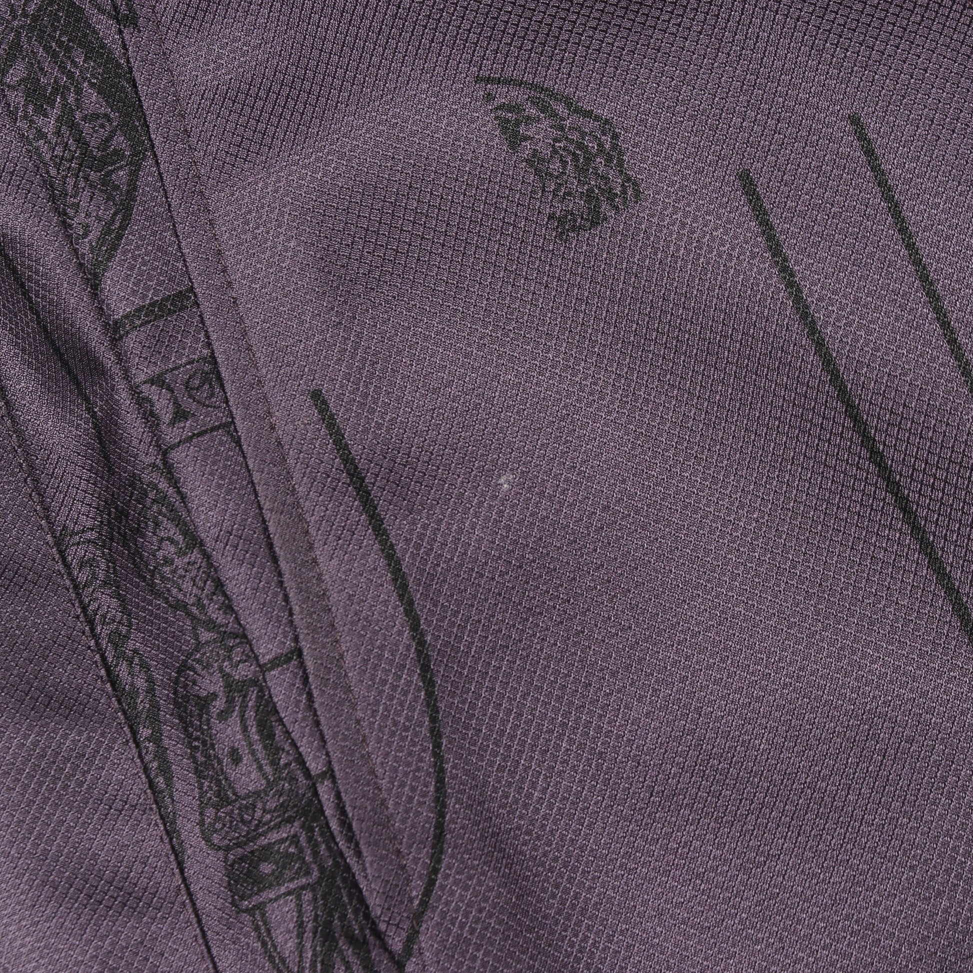 EN DESORDRE FINESSE ツイルレーヌ パンツ パープル パンツ シルク パープル エルメス ボトムス HERMES