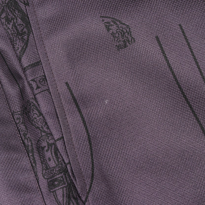 EN DESORDRE FINESSE ツイルレーヌ パンツ パープル パンツ シルク パープル エルメス ボトムス HERMES