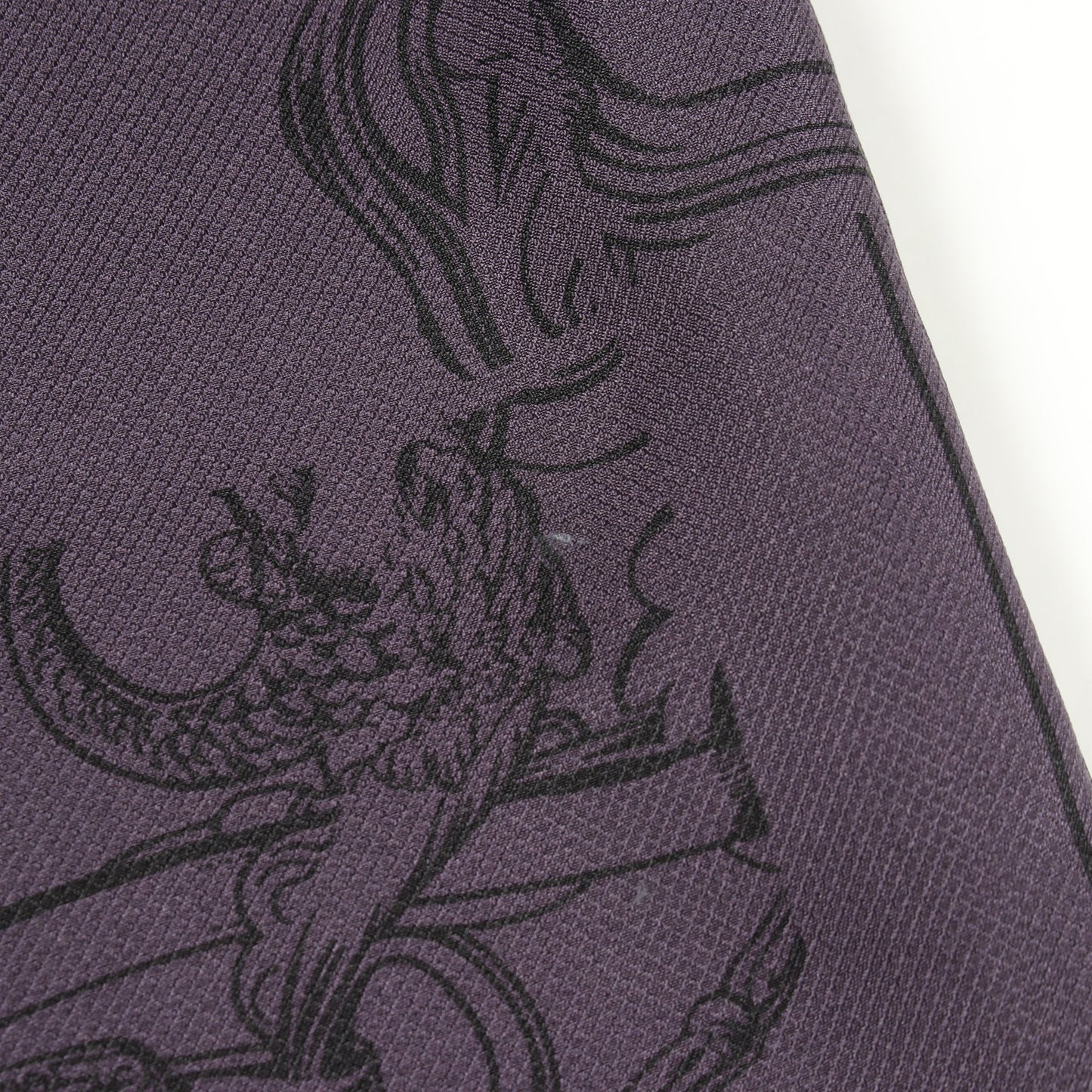 EN DESORDRE FINESSE ツイルレーヌ パンツ パープル パンツ シルク パープル エルメス ボトムス HERMES