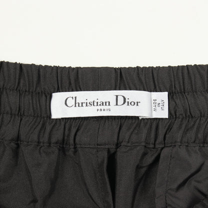 グラフィック フレア イージーパンツ ブラック ホワイト クリスチャンディオール ボトムス Christian Dior