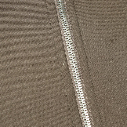 ジップアップパーカー コットン カーキグリーン エルメス トップス HERMES