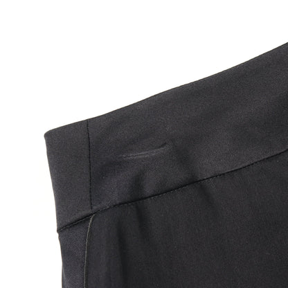 ココマークボタン スカート シルク ブラック 02P シャネル ボトムス CHANEL