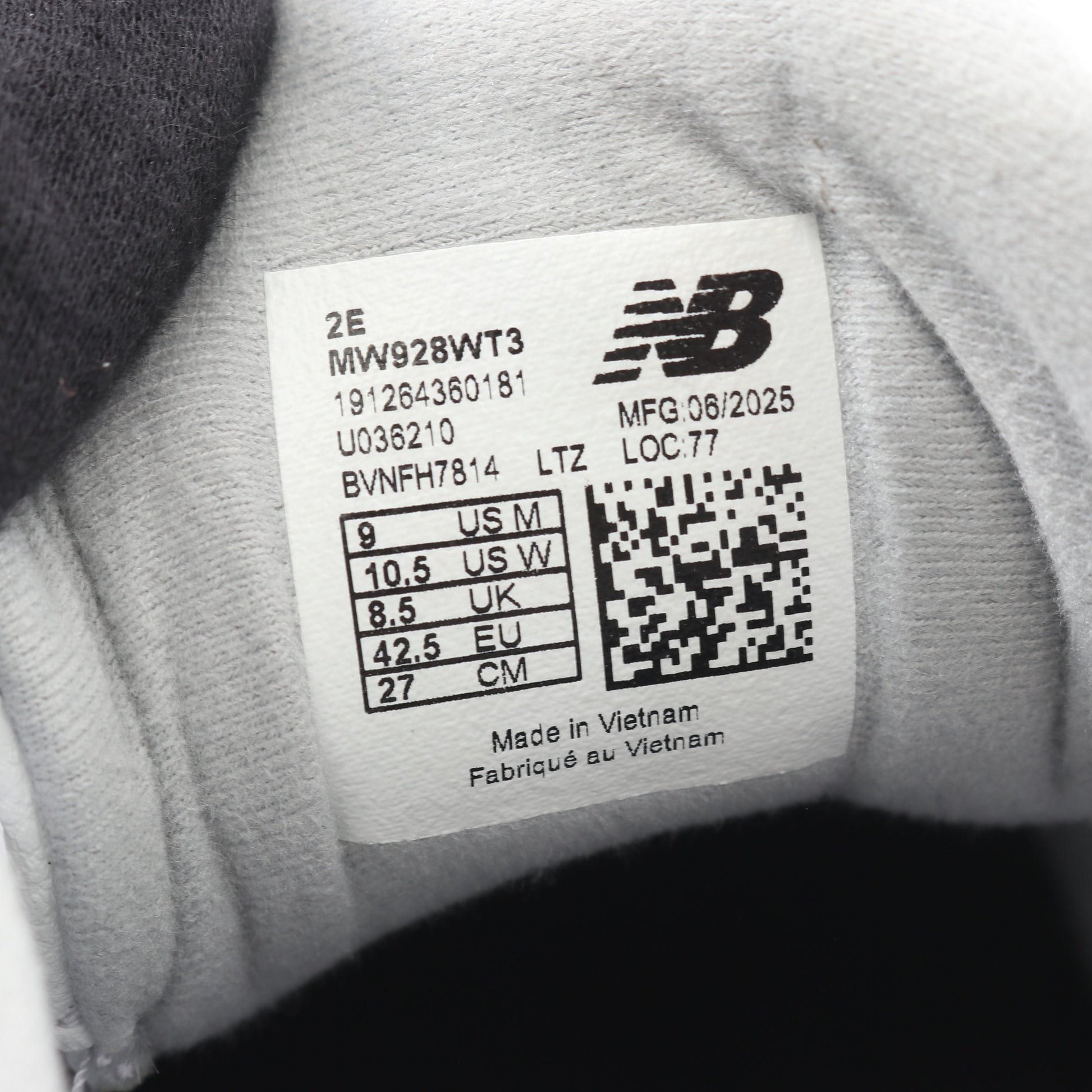 928v3 スニーカー レザー ファブリック ホワイト ニューバランス シューズ NEW BALANCE
