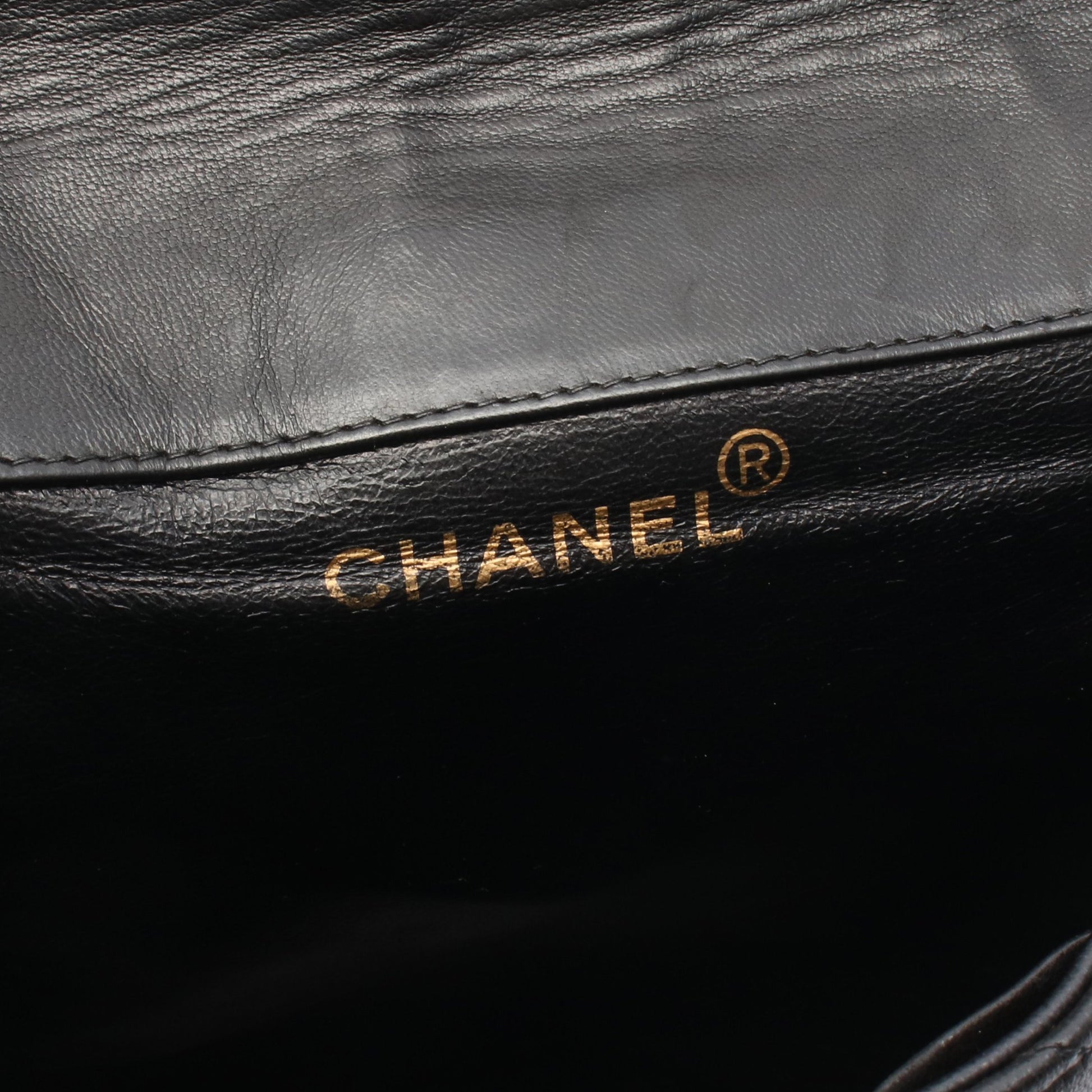 マトラッセ バックパック リュックサック ラムスキン ブラック ゴールド金具 シャネル バッグ CHANEL