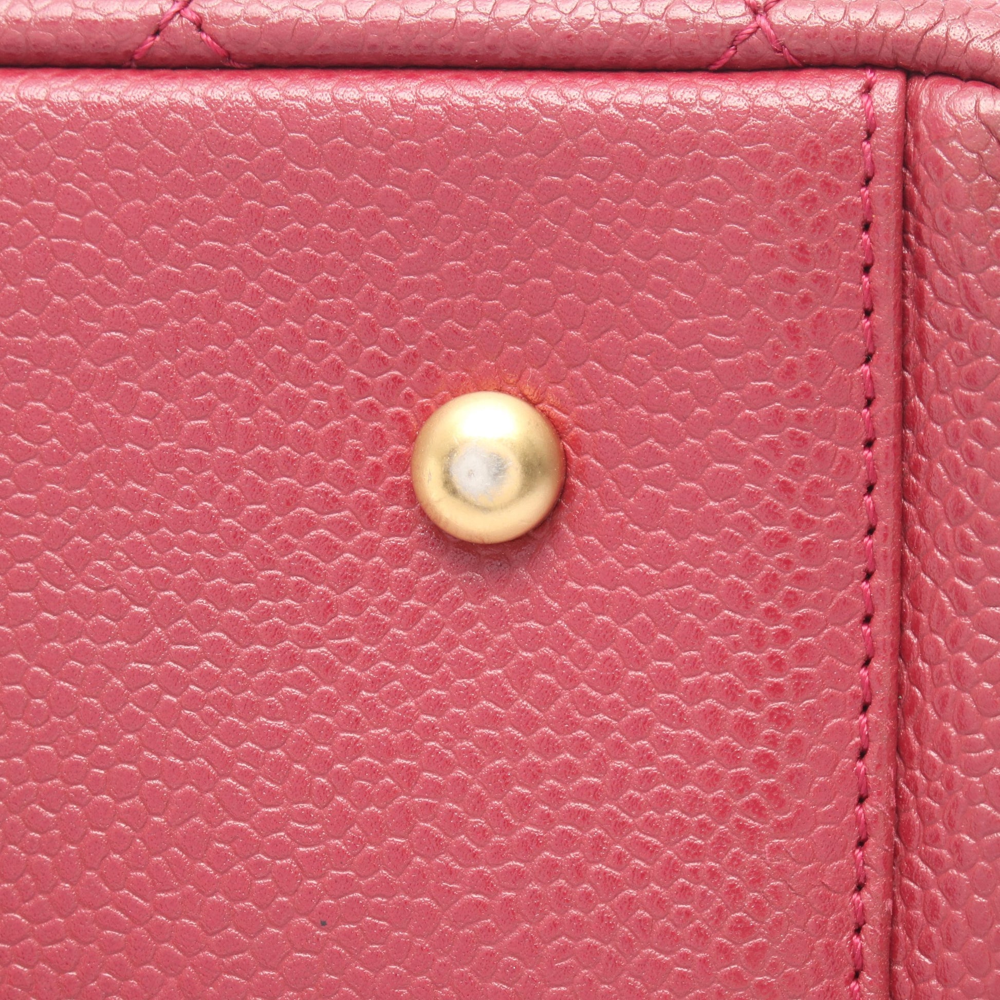 マトラッセ チェーンハンドバッグ キャビアスキン ピンクパープル ゴールド金具 シャネル バッグ CHANEL