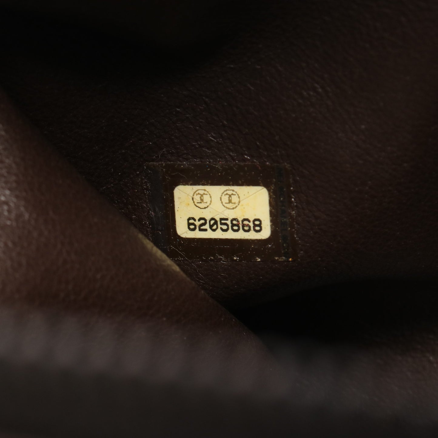 マトラッセ プラチェーン ショルダーバッグ トートバッグ ラムスキン ダークブラウン ブラック金具 シャネル バッグ CHANEL
