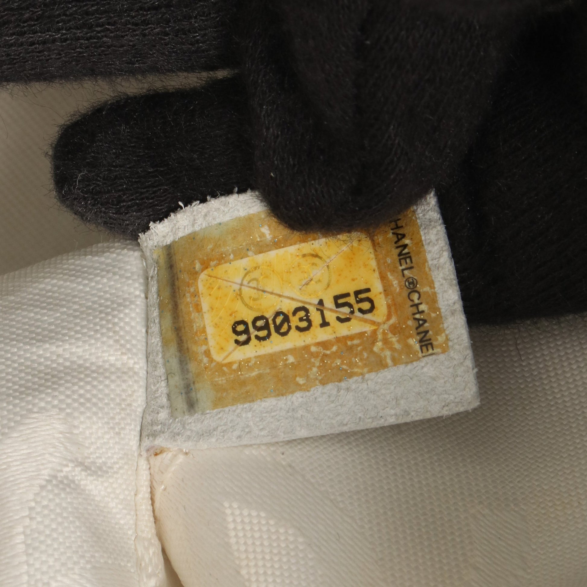 ワイルドステッチ トップハンドル ハンドバッグ レザー ホワイト ゴールド金具 シャネル バッグ CHANEL