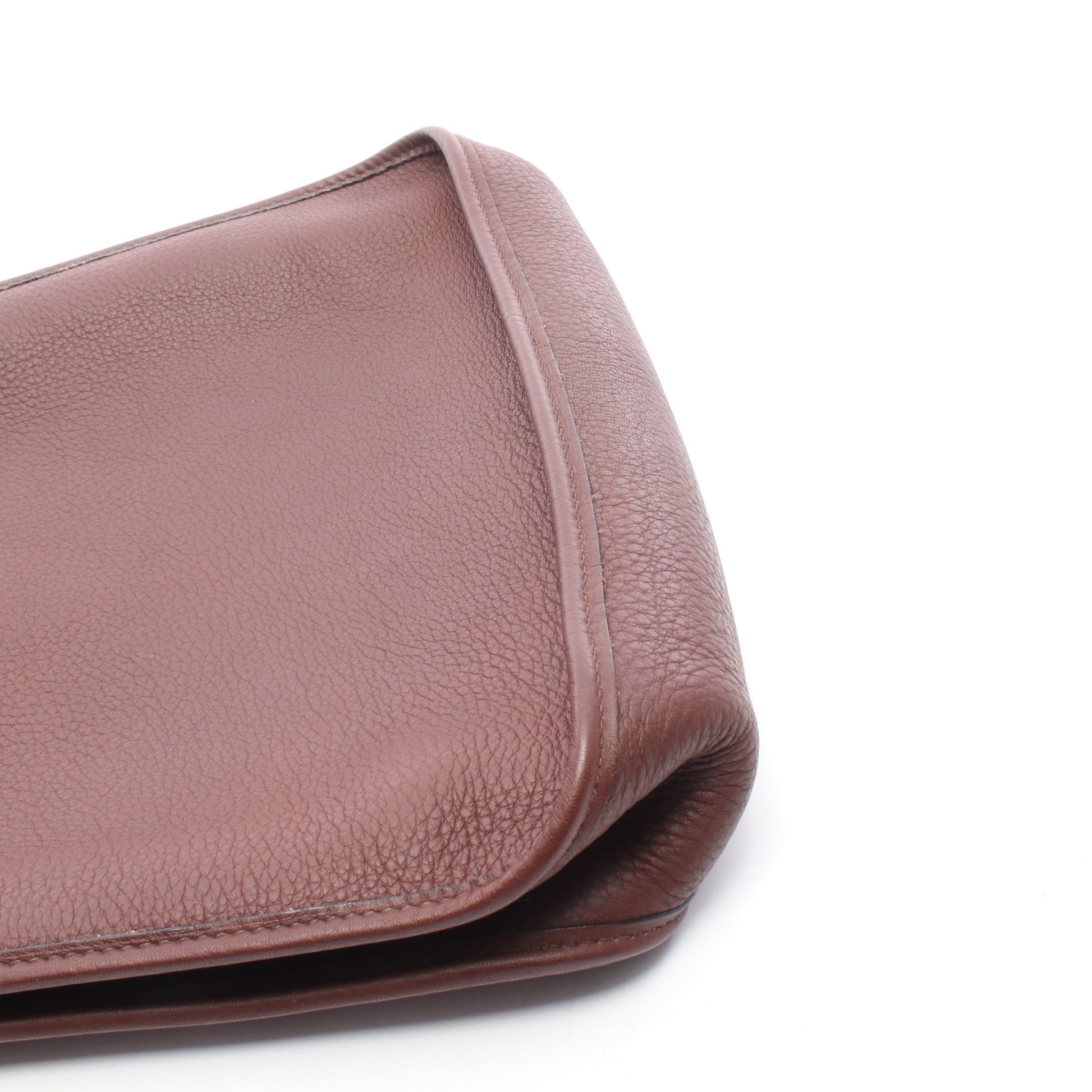 ヴェスパPM ノアゼット ショルダーバッグ トゴ ダークブラウン ゴールド金具 □A刻印 エルメス バッグ HERMES