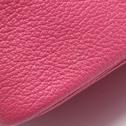 ボリード1923 30 フューシャピンク ハンドバッグ シェーブル ピンク シルバー金具 □I刻印 エルメス バッグ HERMES
