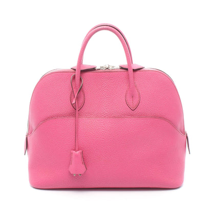 ボリード1923 30 フューシャピンク ハンドバッグ シェーブル ピンク シルバー金具 □I刻印 エルメス バッグ HERMES