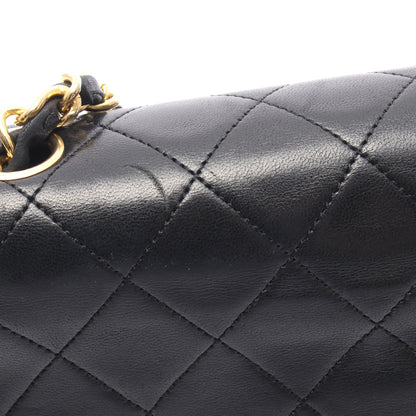 ミニマトラッセ20 チェーンショルダーバッグ ラムスキン ブラック ゴールド金具 シャネル バッグ CHANEL