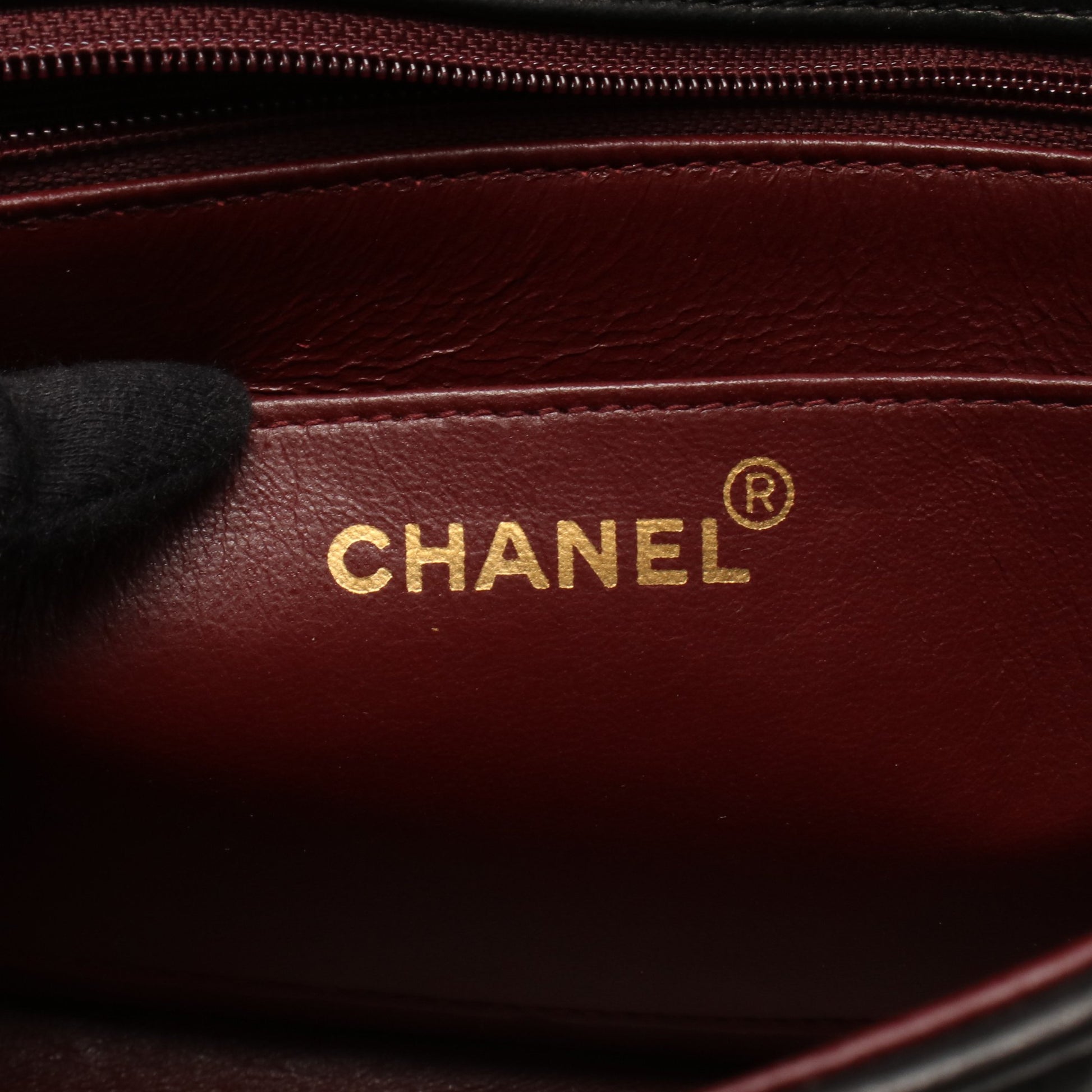 マドモアゼル ショルダーバッグ ラムスキン ブラック ゴールド金具 シャネル バッグ CHANEL