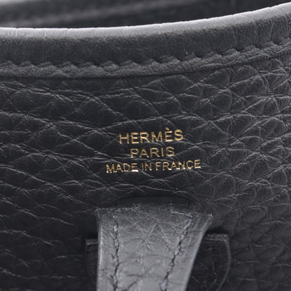 エヴリンTPM アマゾン ショルダーバッグ トリヨンクレマンス ブラック ゴールド金具 K刻印 エルメス バッグ HERMES