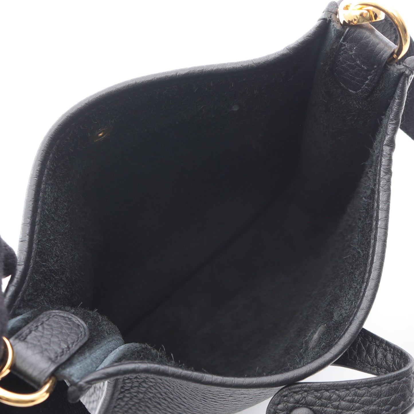 エヴリンTPM アマゾン ショルダーバッグ トリヨンクレマンス ブラック ゴールド金具 K刻印 エルメス バッグ HERMES