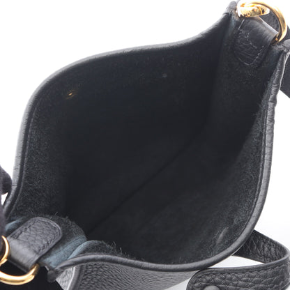 エヴリンTPM アマゾン ショルダーバッグ トリヨンクレマンス ブラック ゴールド金具 K刻印 エルメス バッグ HERMES