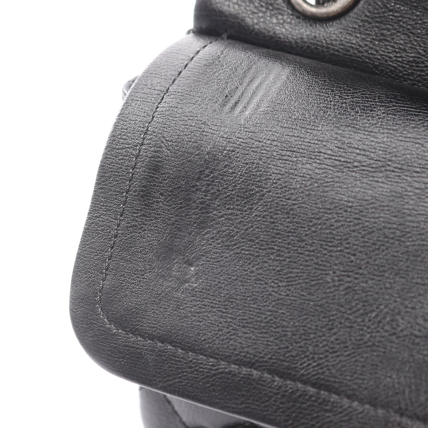 2.55 マトラッセ マドモアゼルチェーン Wフラップ Wチェーンショルダーバッグ レザー ブラック シャネル バッグ CHANEL