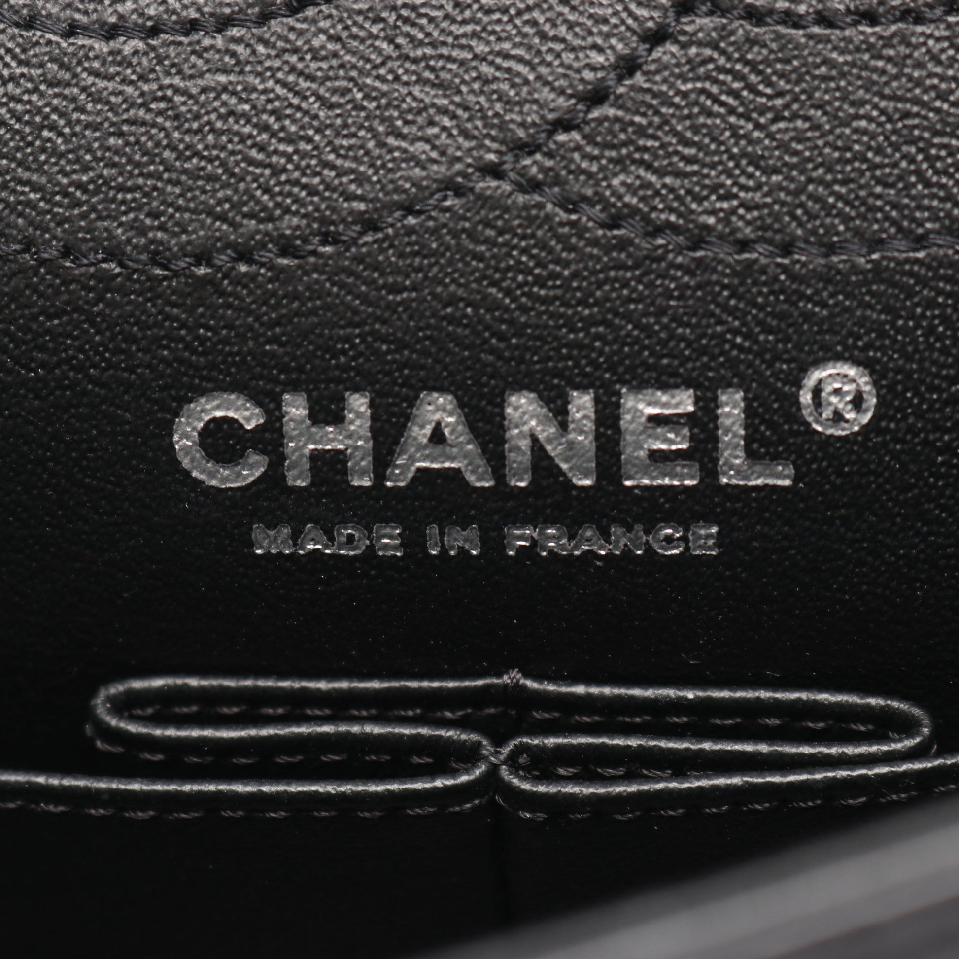 2.55 マトラッセ マドモアゼルチェーン Wフラップ Wチェーンショルダーバッグ レザー ブラック シャネル バッグ CHANEL