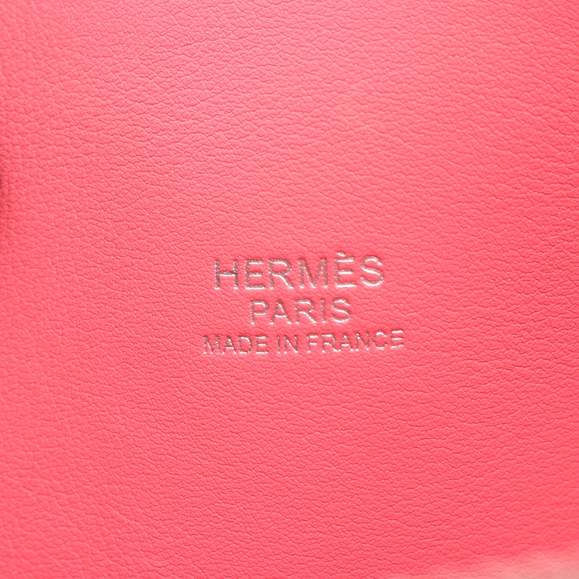 ボリード27 ローズアザレ 2WAY ハンドバッグ ヴォースイフト ピンク シルバー金具 C刻印 エルメス バッグ HERMES