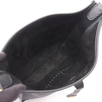 エヴリン 3 トロワ PM ショルダーバッグ トリヨンクレマンス ブラック ゴールド金具 B刻印 エルメス バッグ HERMES