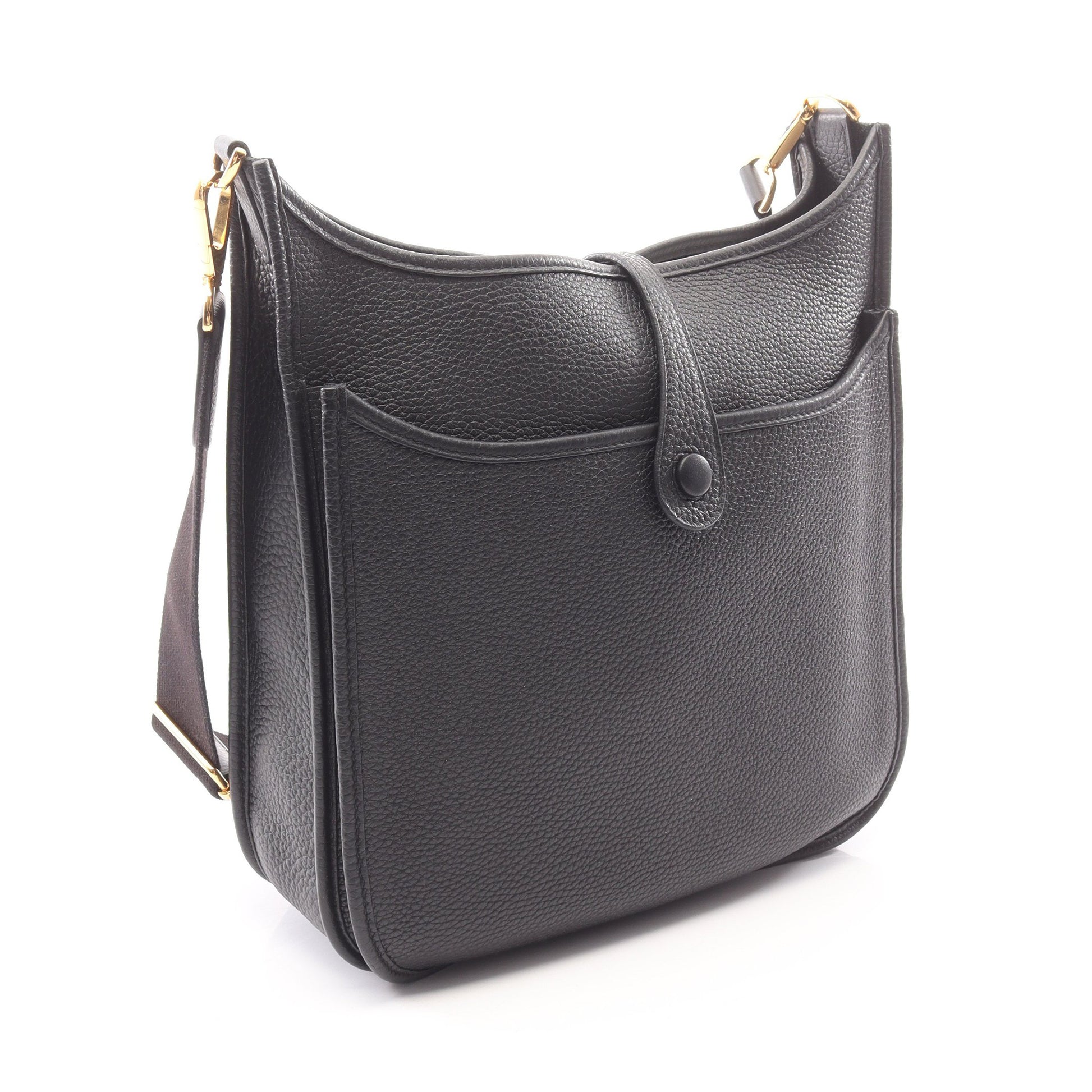 エヴリン 3 トロワ PM ショルダーバッグ トリヨンクレマンス ブラック ゴールド金具 B刻印 エルメス バッグ HERMES
