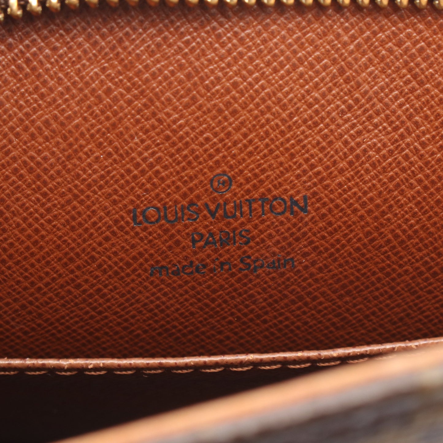 ドルーオ モノグラム ショルダーバッグ PVC レザー ブラウン ルイヴィトン バッグ LOUIS VUITTON