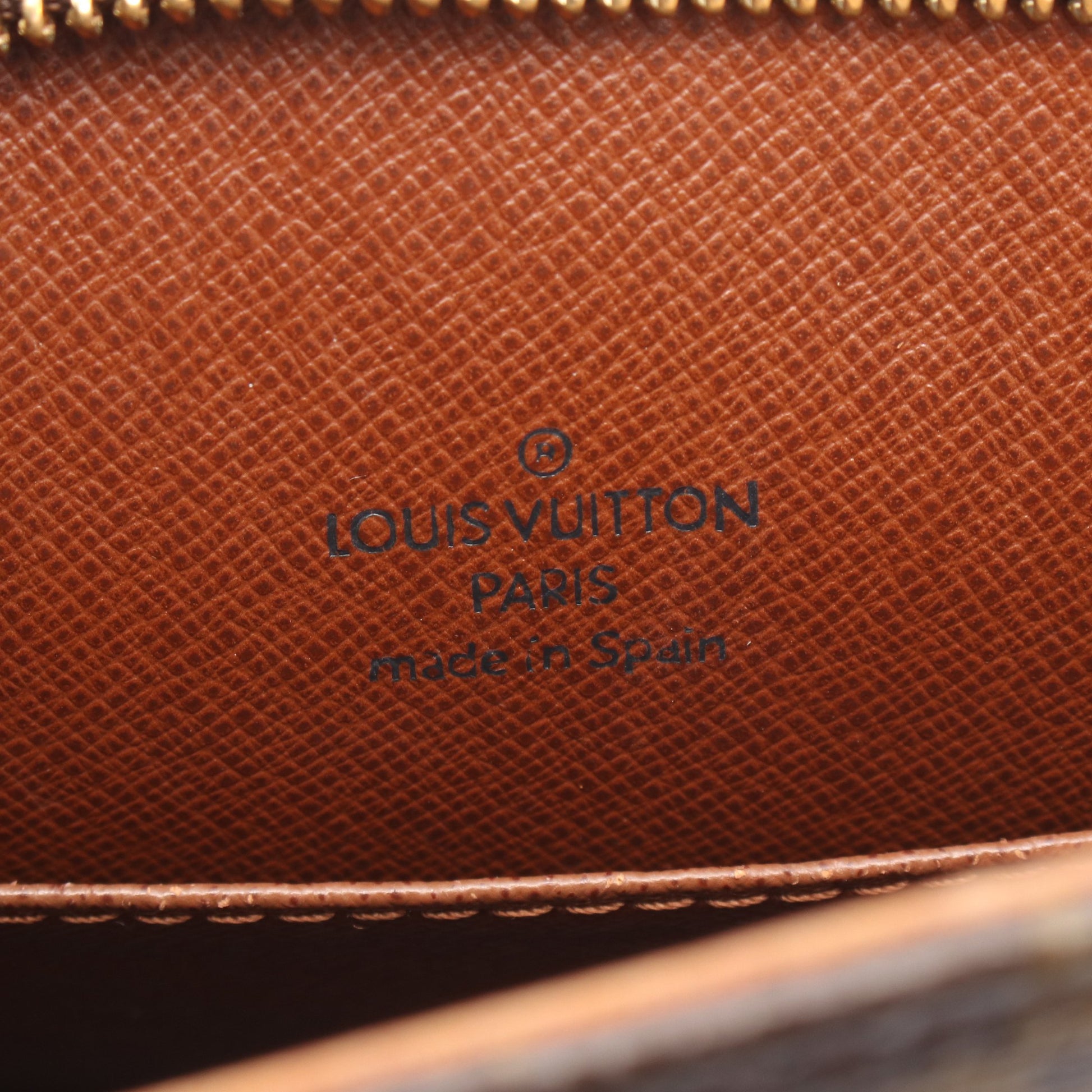 ドルーオ モノグラム ショルダーバッグ PVC レザー ブラウン ルイヴィトン バッグ LOUIS VUITTON