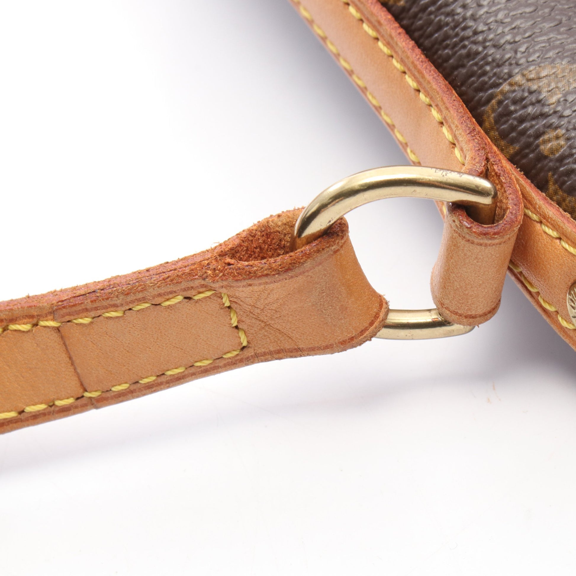 ドルーオ モノグラム ショルダーバッグ PVC レザー ブラウン ルイヴィトン バッグ LOUIS VUITTON