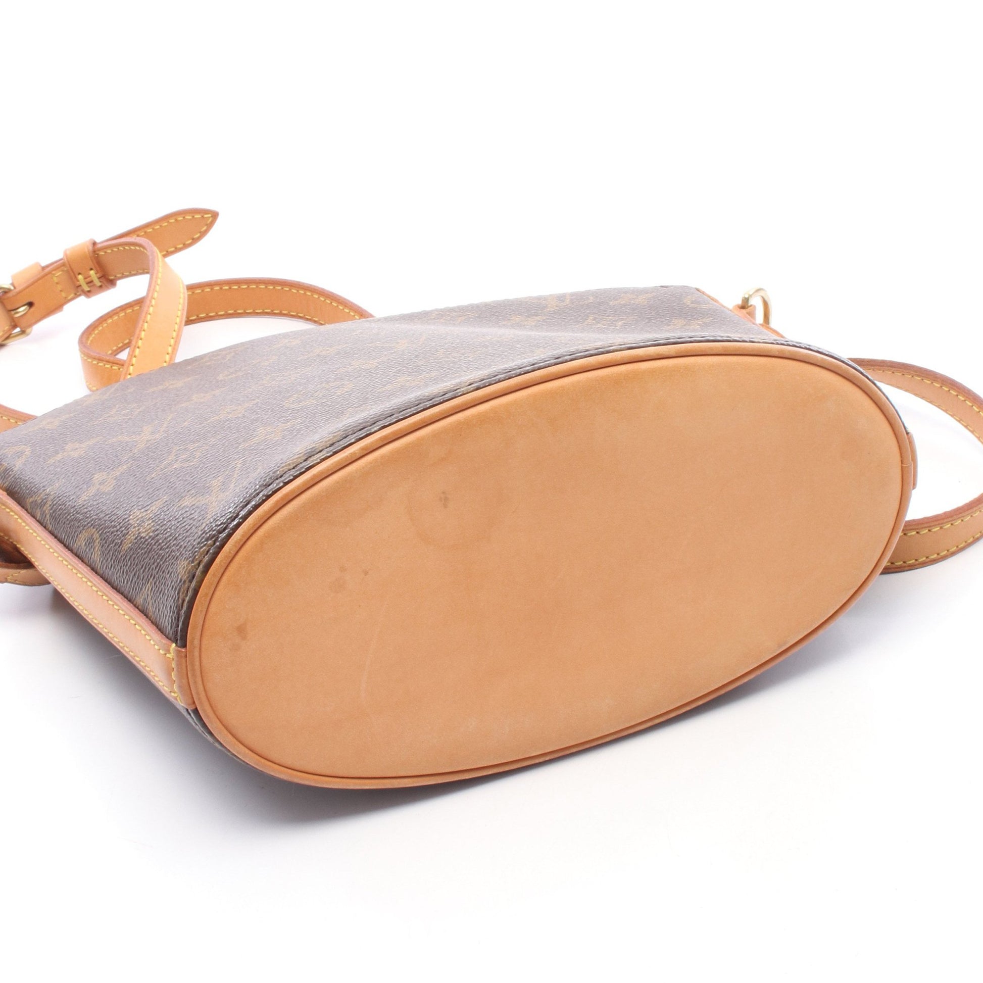 ドルーオ モノグラム ショルダーバッグ PVC レザー ブラウン ルイヴィトン バッグ LOUIS VUITTON