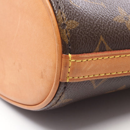 ドルーオ モノグラム ショルダーバッグ PVC レザー ブラウン ルイヴィトン バッグ LOUIS VUITTON