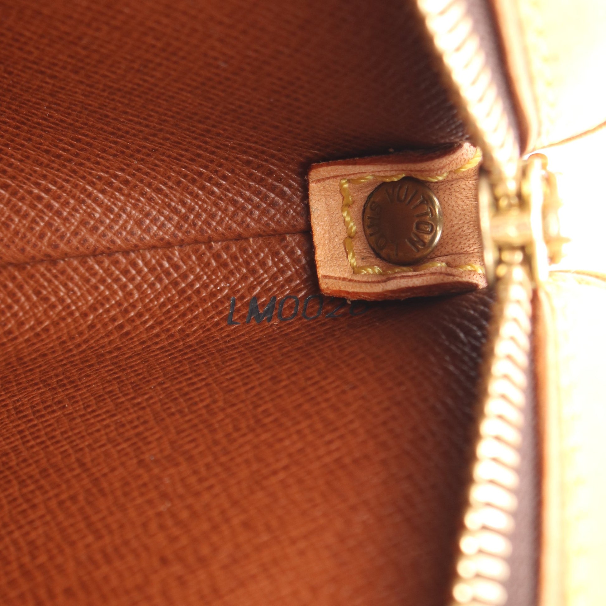 ドルーオ モノグラム ショルダーバッグ PVC レザー ブラウン ルイヴィトン バッグ LOUIS VUITTON