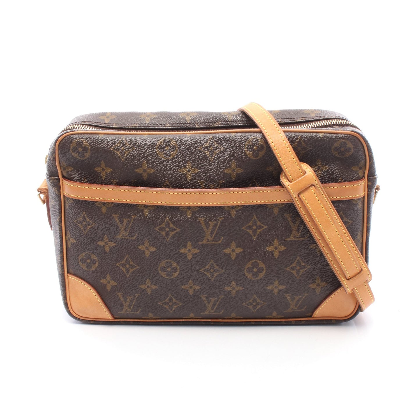 トロカデロ30 モノグラム ショルダーバッグ PVC レザー ブラウン ルイヴィトン バッグ LOUIS VUITTON