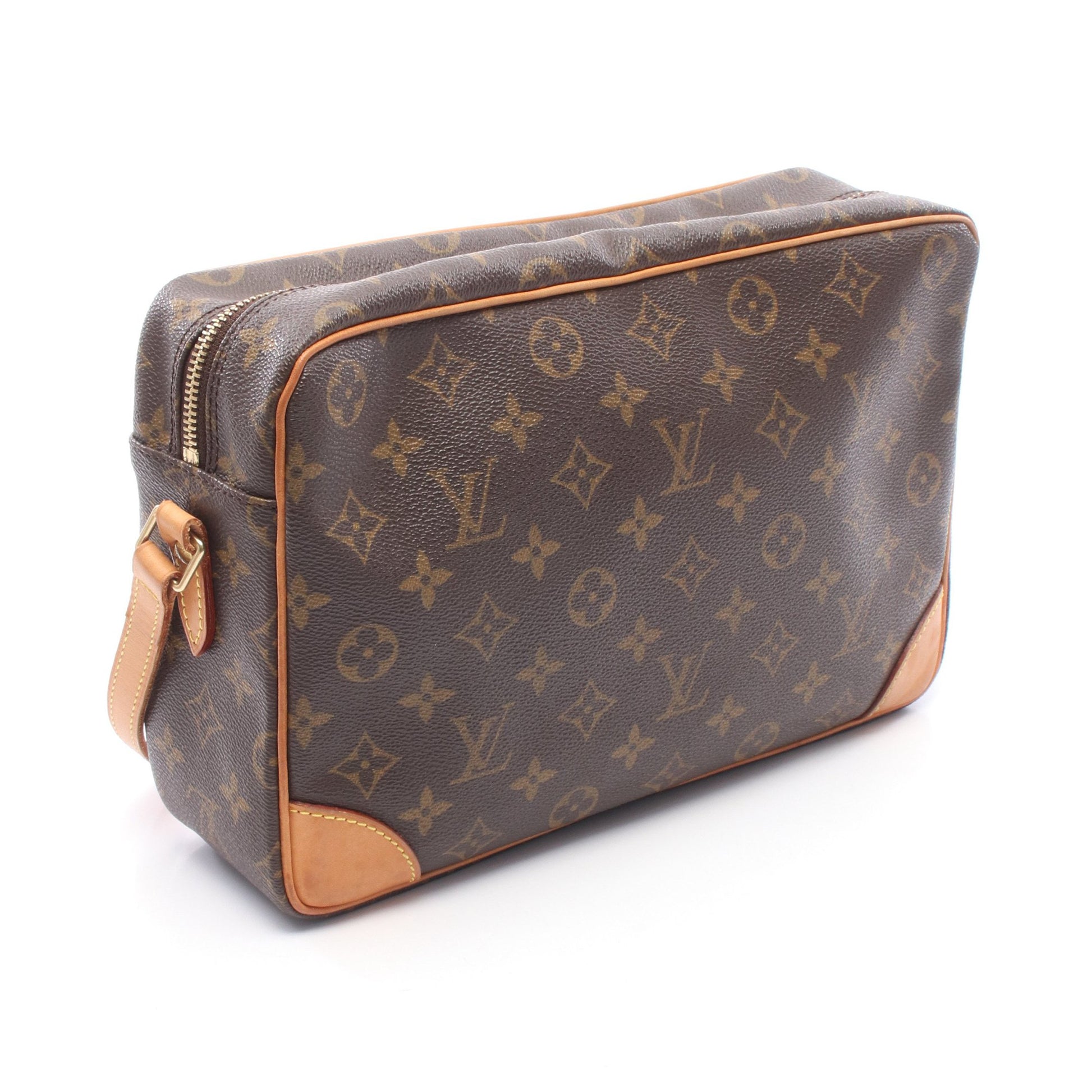 トロカデロ30 モノグラム ショルダーバッグ PVC レザー ブラウン ルイヴィトン バッグ LOUIS VUITTON