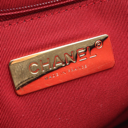 19 ディズヌフ マトラッセ チェーンショルダーバッグ レザー ブラック コンビ金具 シャネル バッグ CHANEL