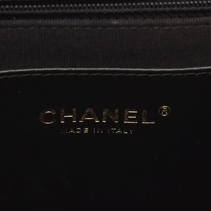 マトラッセ チェーンショルダーバッグ ラムスキン ブラック ゴールド金具 シャネル バッグ CHANEL