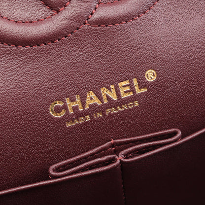 マトラッセ Wフラップ Wチェーンショルダーバッグ キャビアスキン ブラック ゴールド金具 シャネル バッグ CHANEL