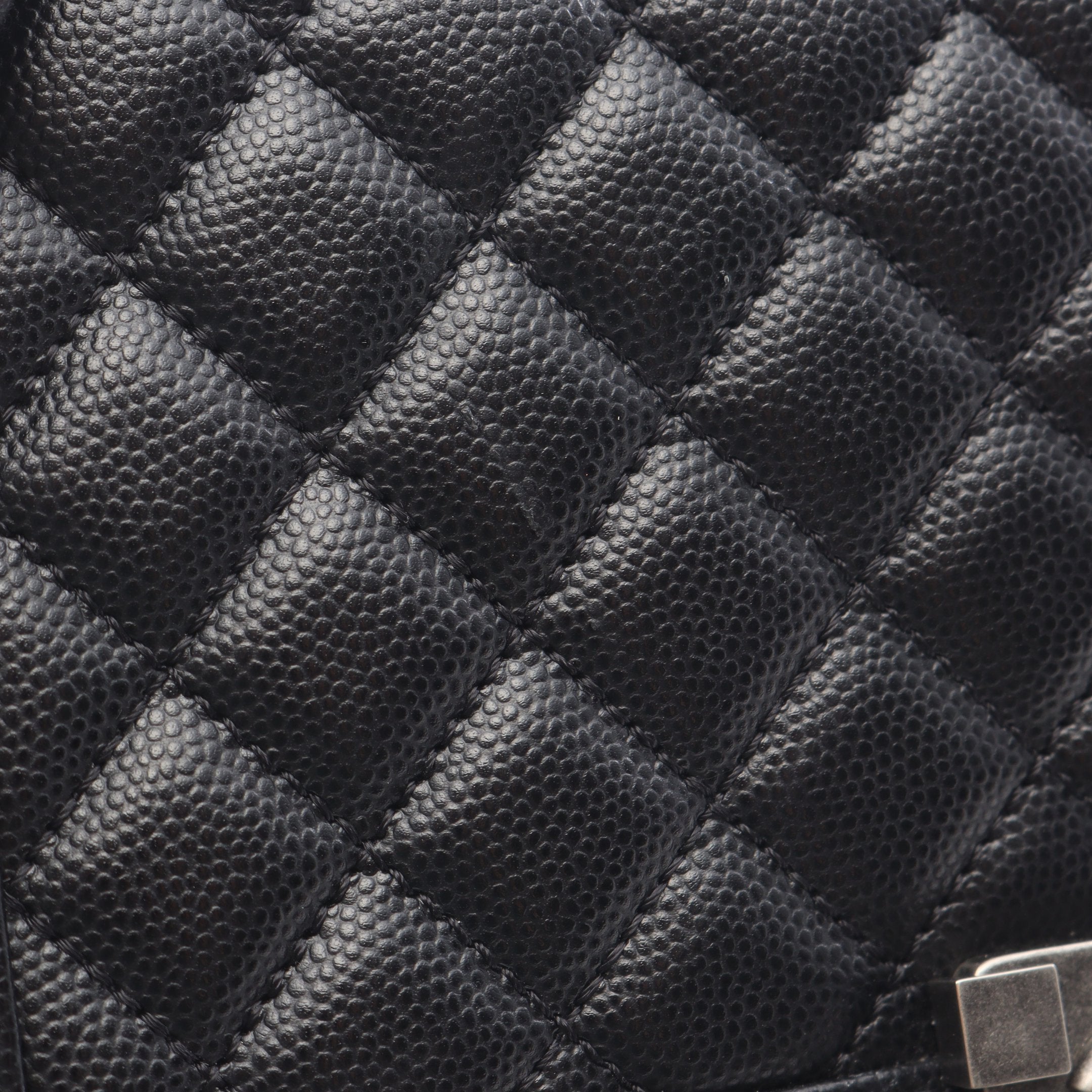CHANEL(シャネル) ショルダーバッグ ボーイシャネル 黒 チェーンショルダー/ヴィンテージシルバー金具 シャネルボーイシャネル チェーンショルダー 黒 アンティーク調
